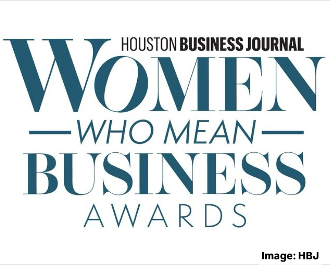 Women who mean business awards logo.